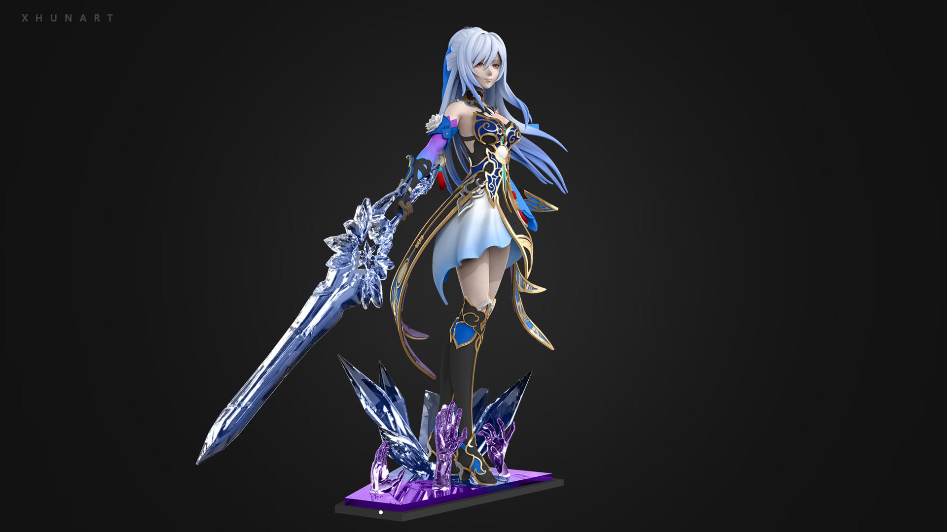 P站图纸印象馆 崩坏:星穹铁道 镜流 崩坏:星穹铁道 镜流