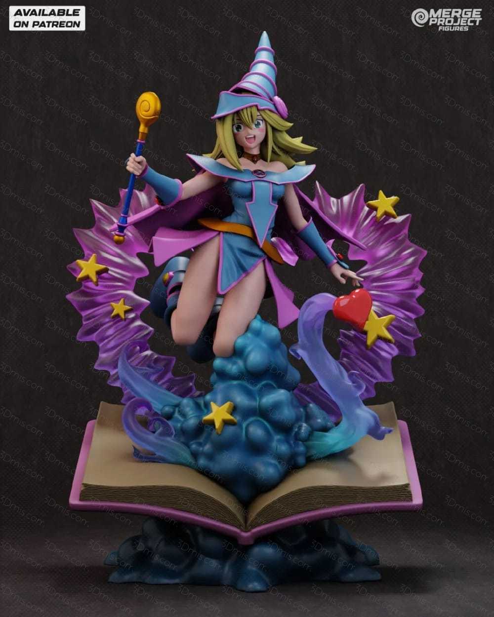 P站图纸印象馆 MPF 游戏王 黑魔导女孩 MPF 游戏王 黑魔导女孩