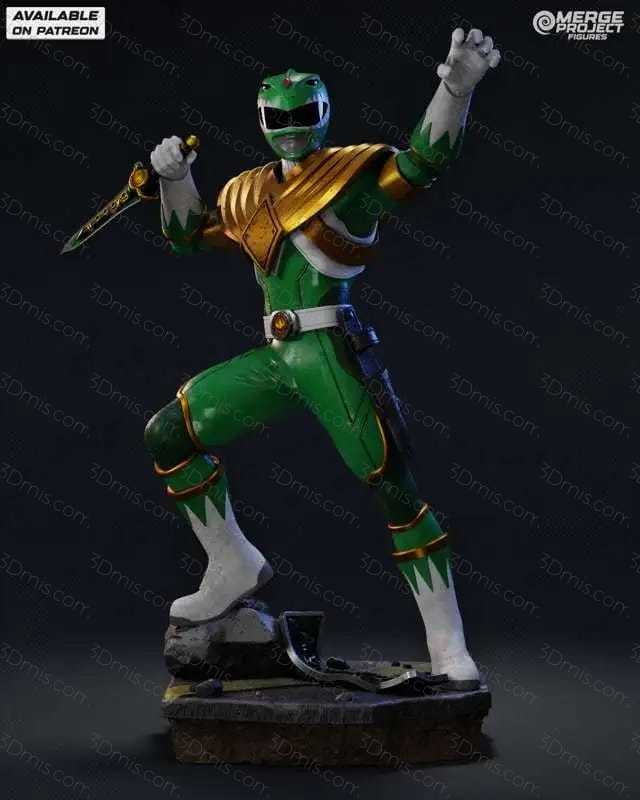 P站图纸印象馆 MPF 恐龙战队 绿衣战士 MPF 恐龙战队 绿衣战士