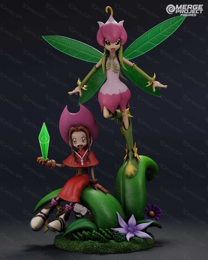 P站图纸印象馆 MPF 数码宝贝 花仙兽和大刀川美美 MPF 数码宝贝 花仙兽和大刀川美美