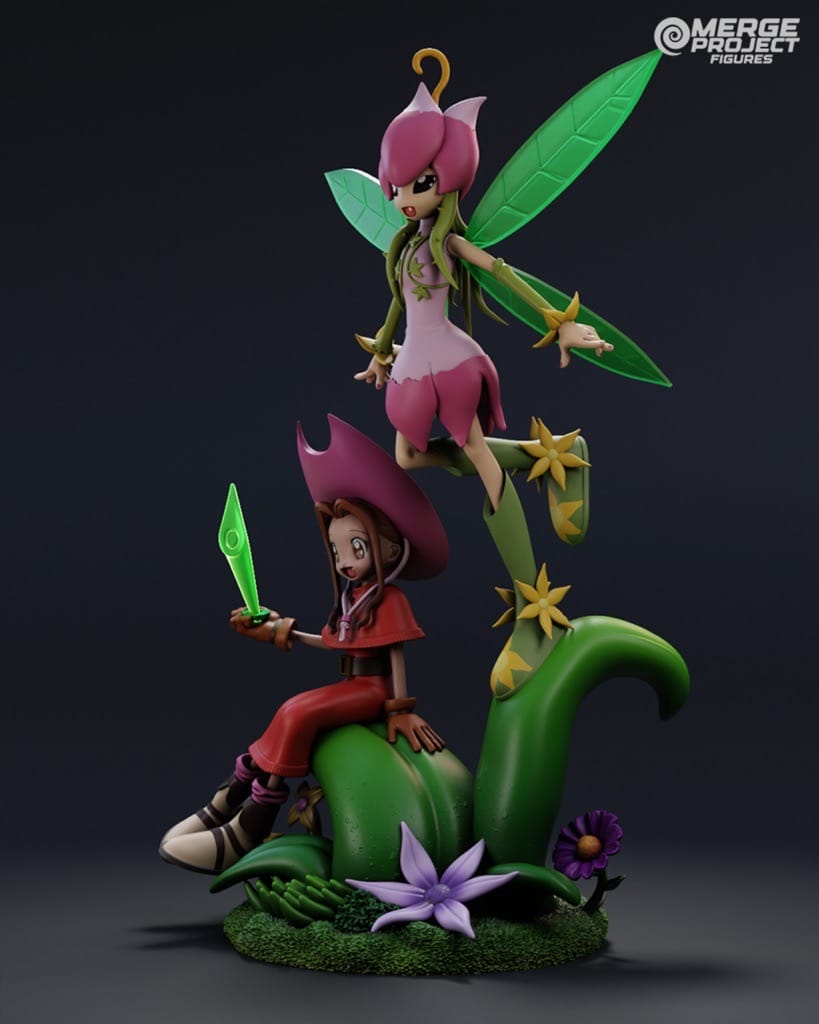 P站图纸印象馆 MPF 数码宝贝 花仙兽和大刀川美美 MPF 数码宝贝 花仙兽和大刀川美美