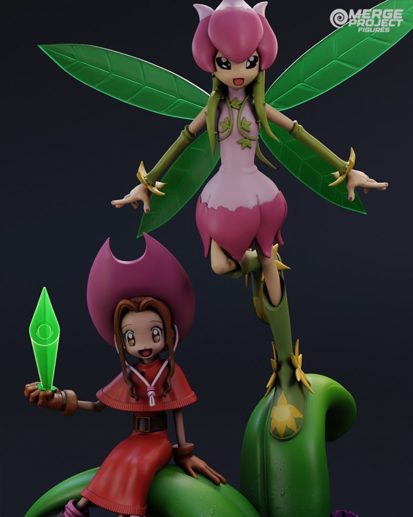 P站图纸印象馆 MPF 数码宝贝 花仙兽和大刀川美美 MPF 数码宝贝 花仙兽和大刀川美美