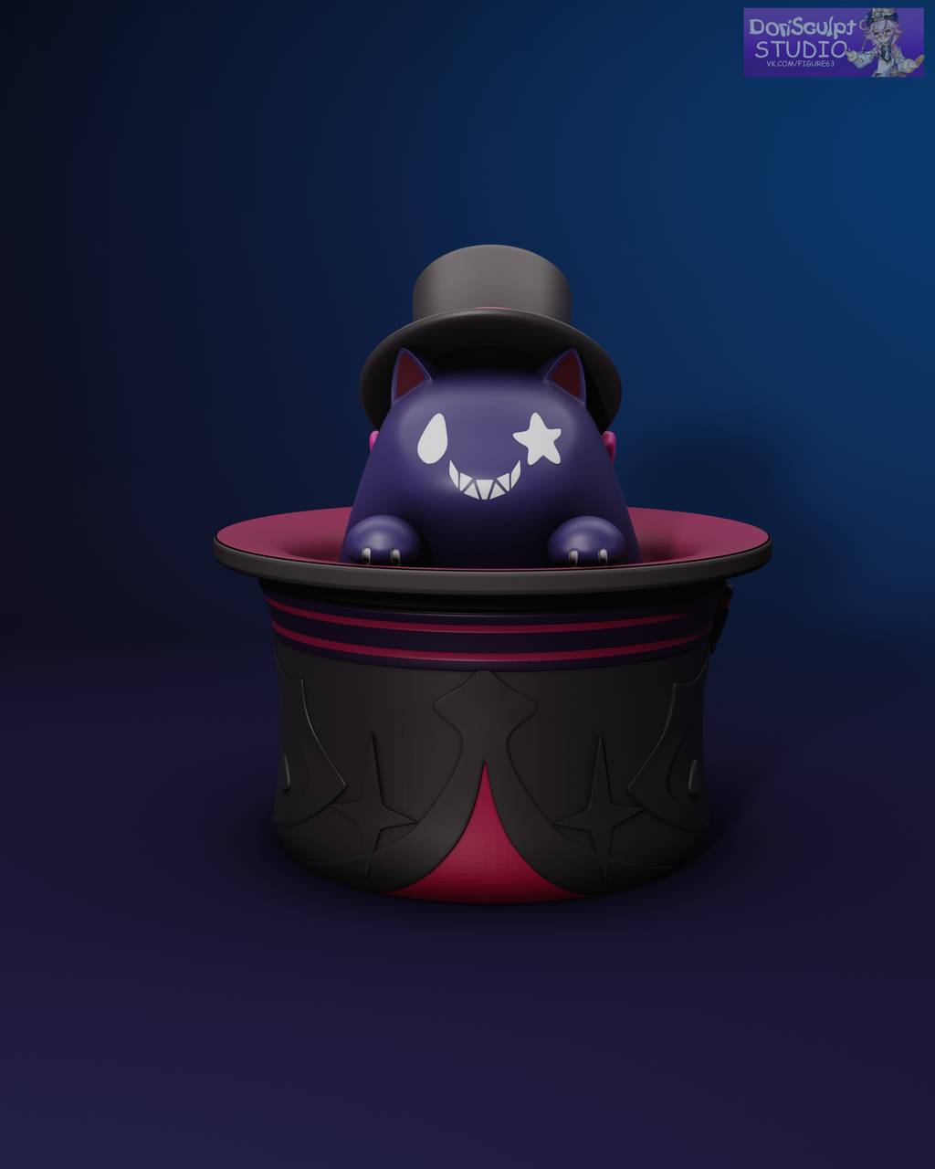 P站图纸印象馆 原神 帽帽猫 原神 帽帽猫