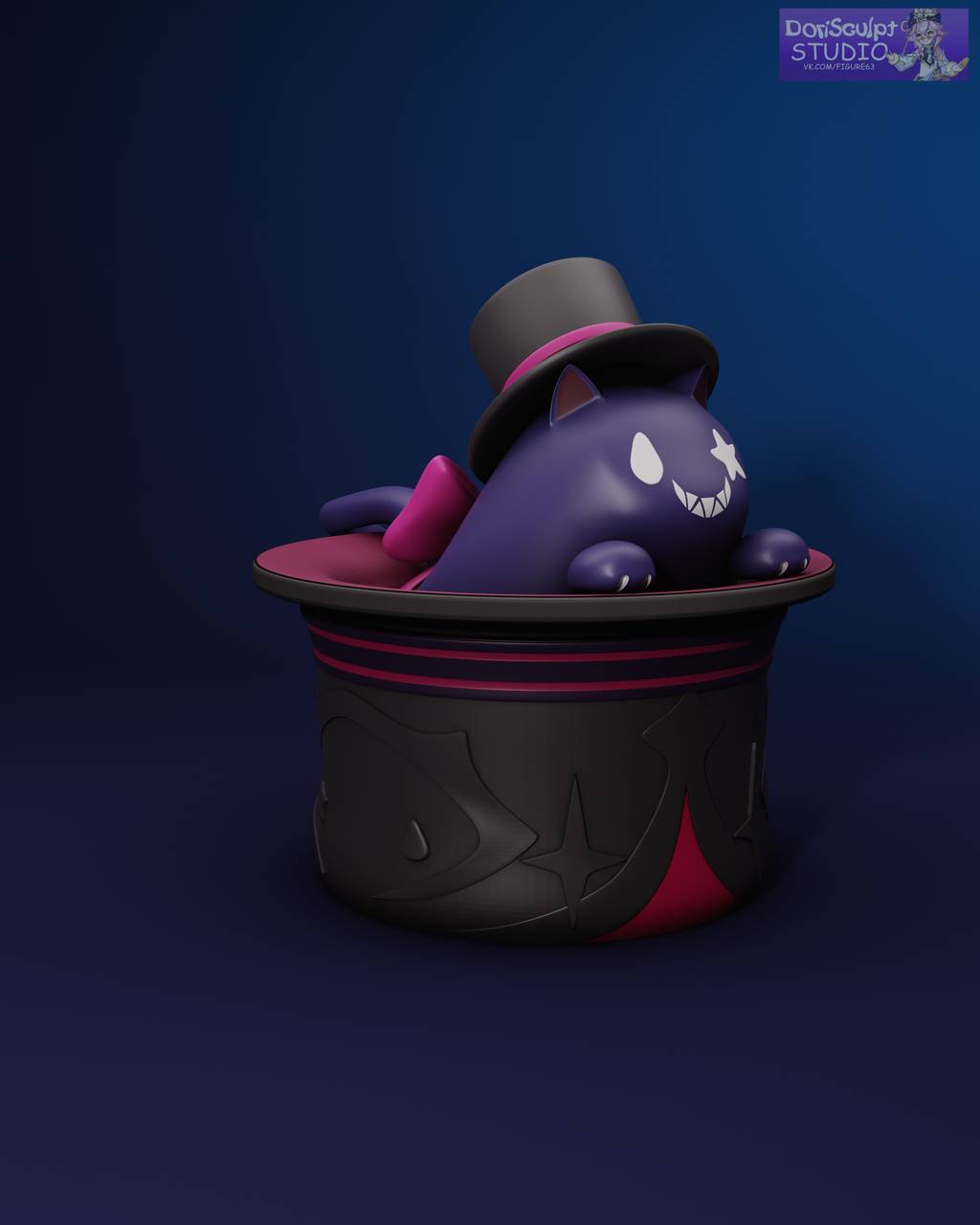 P站图纸印象馆 原神 帽帽猫 原神 帽帽猫