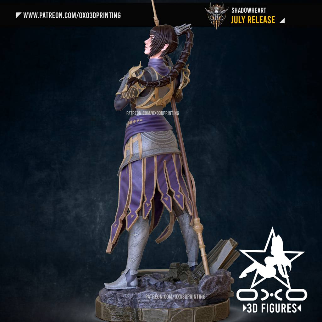 P站图纸印象馆 OXO3D 博德之门 影心 OXO3D 博德之门 影心