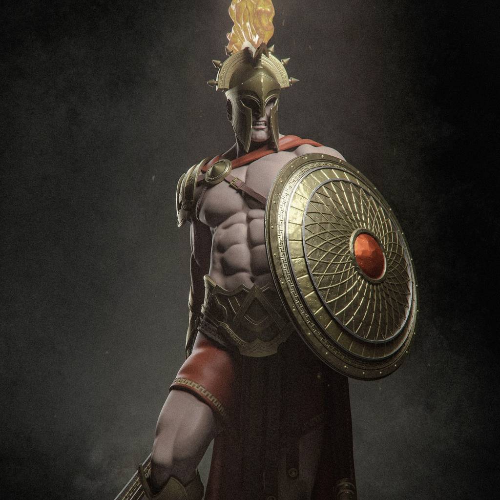 P站图纸印象馆 CA3D 希腊神话 战神阿瑞斯 CA3D 希腊神话 战神阿瑞斯