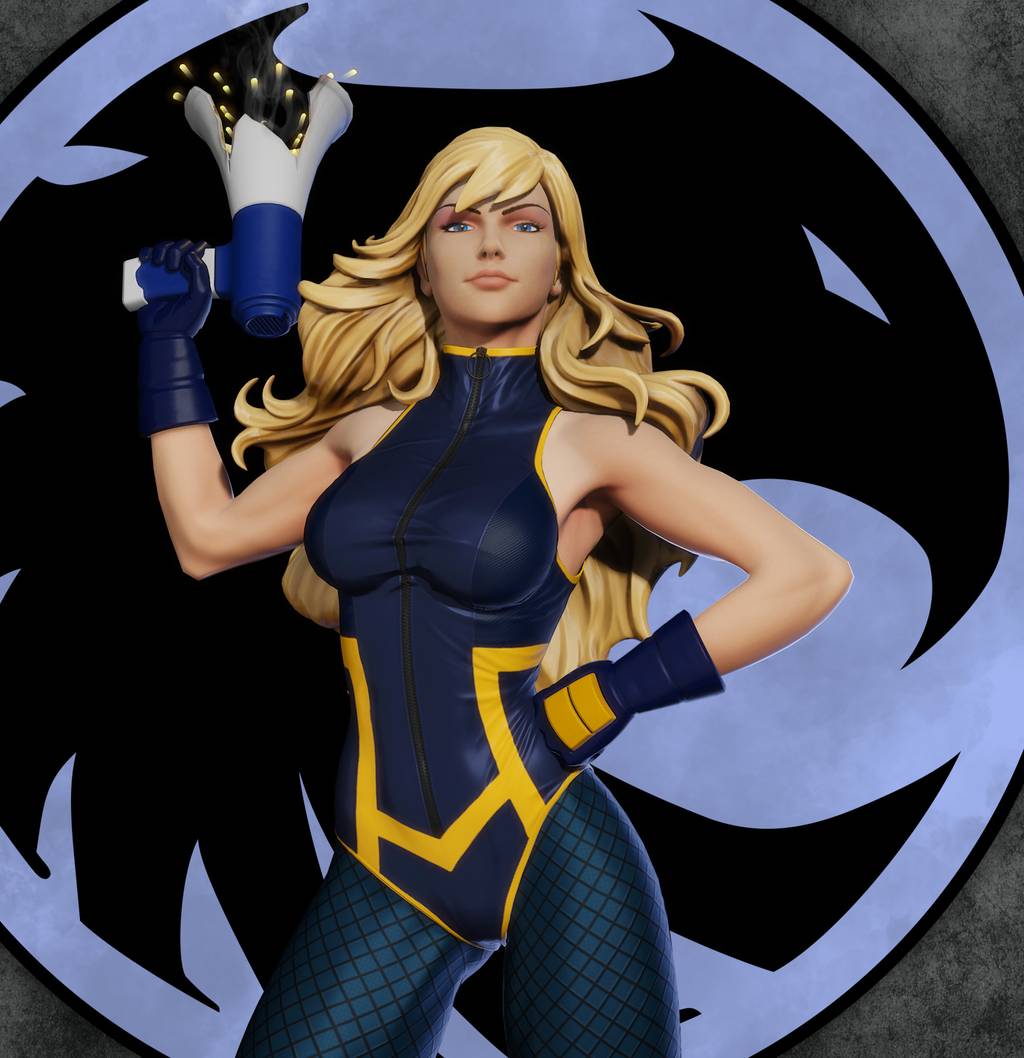 P站图纸印象馆 DC漫画 黑金丝雀 DC漫画 黑金丝雀