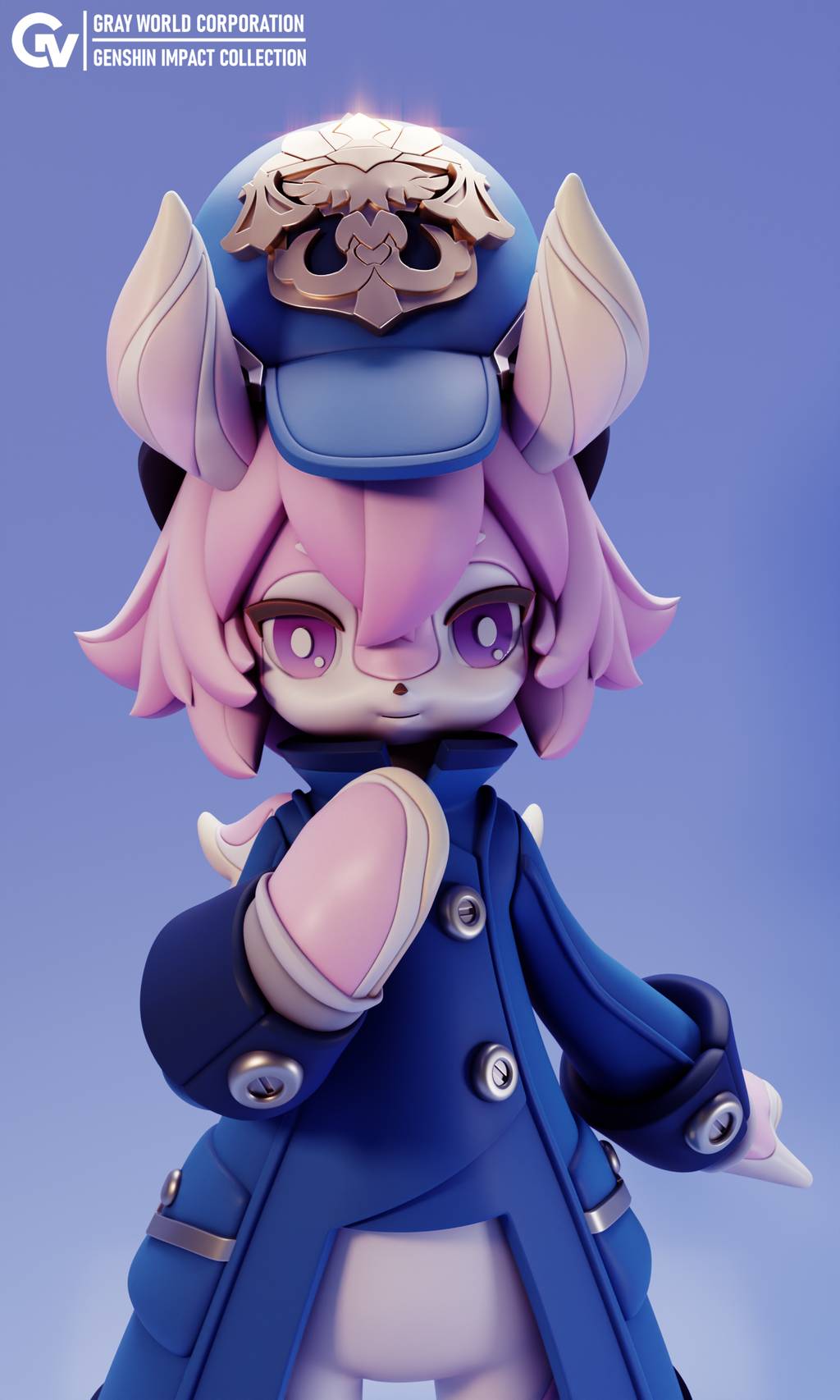 P站图纸印象馆 GrayWorld 原神 美露莘 GrayWorld 原神 美露莘