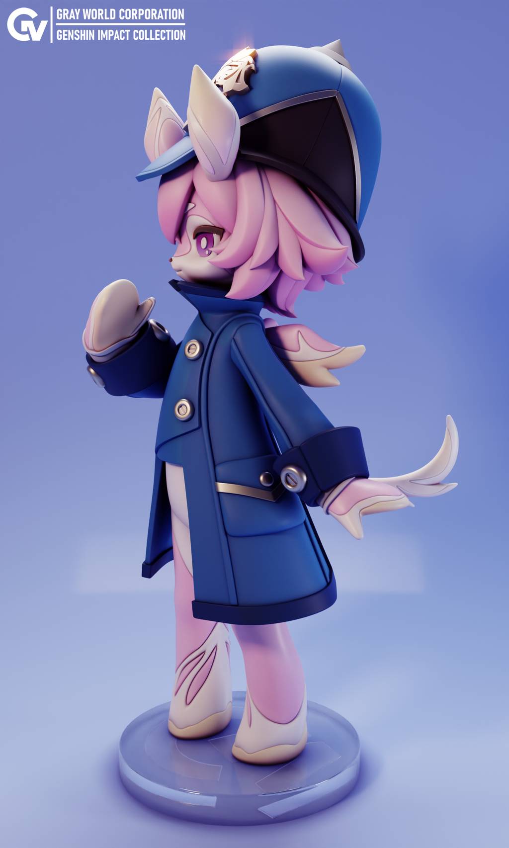 P站图纸印象馆 GrayWorld 原神 美露莘 GrayWorld 原神 美露莘