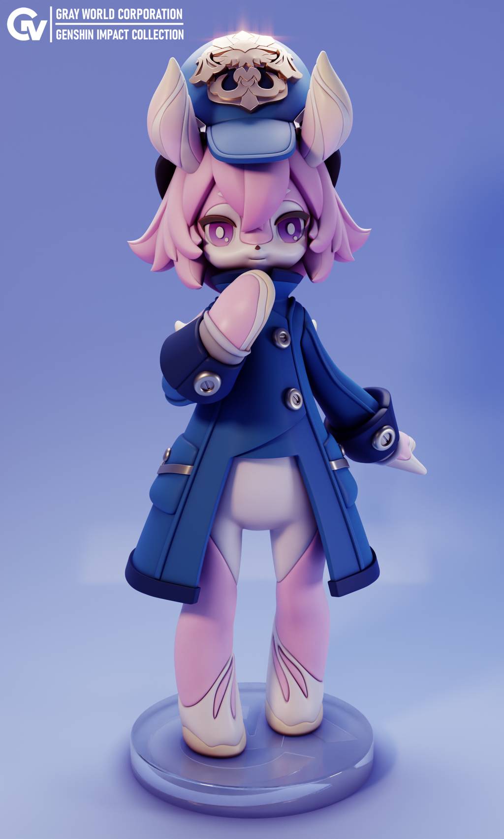 P站图纸印象馆 GrayWorld 原神 美露莘 GrayWorld 原神 美露莘