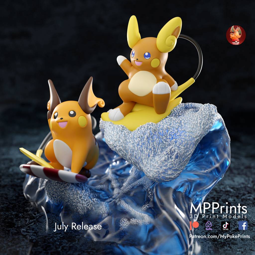 P站图纸印象馆 口袋妖怪 雷丘 口袋妖怪 雷丘