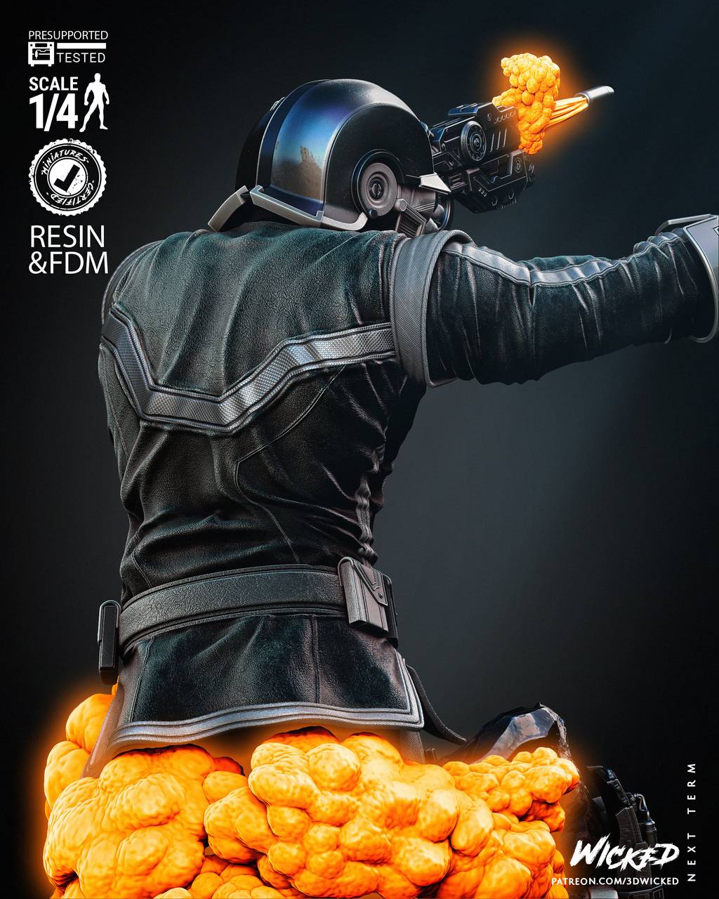 P站图纸印象馆 3DWicked 漫威 星爵 3DWicked 漫威 星爵