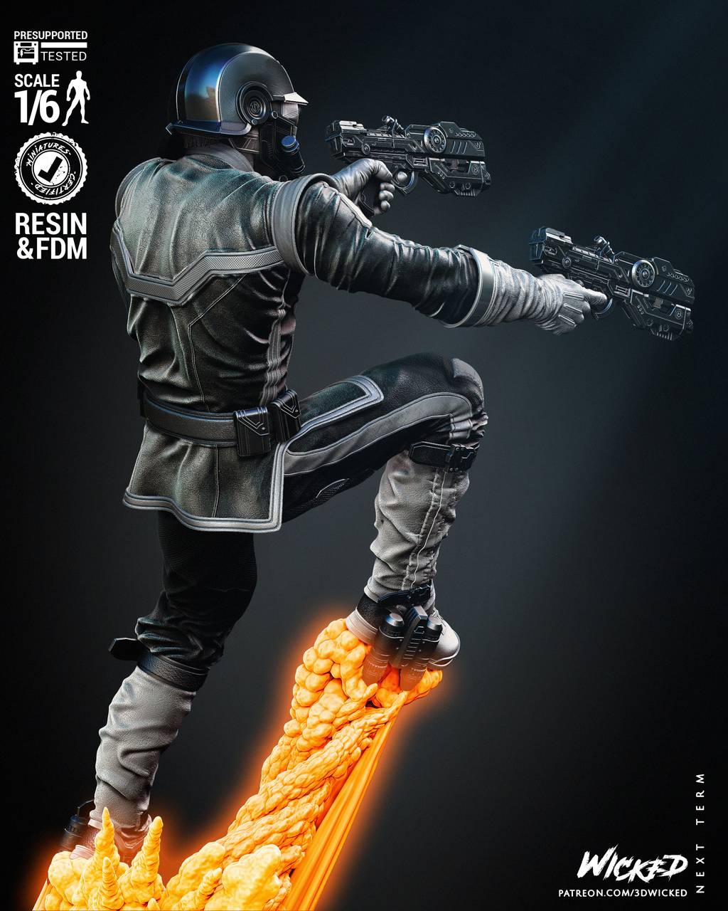 P站图纸印象馆 3DWicked 漫威 星爵 3DWicked 漫威 星爵