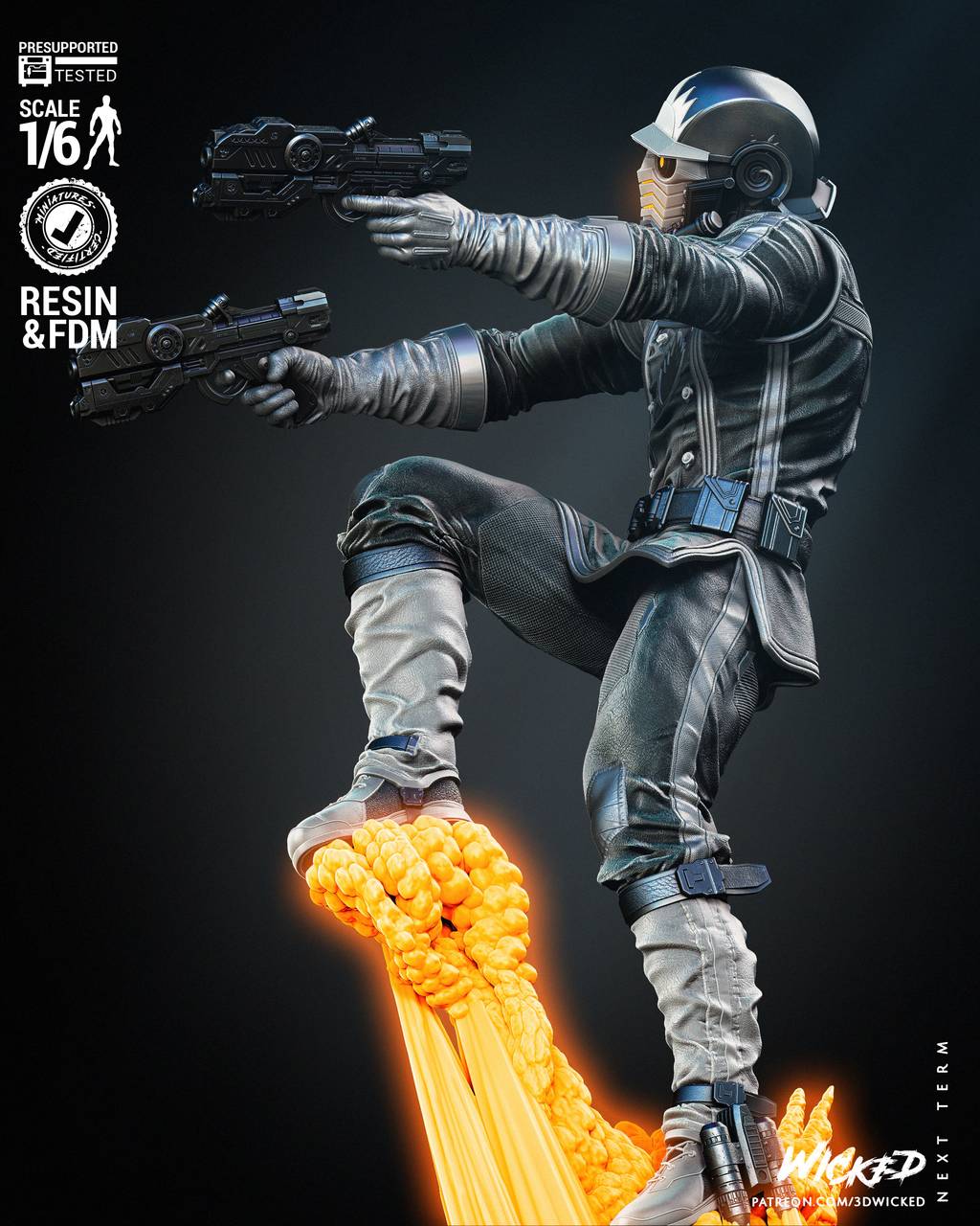 P站图纸印象馆 3DWicked 漫威 星爵 3DWicked 漫威 星爵