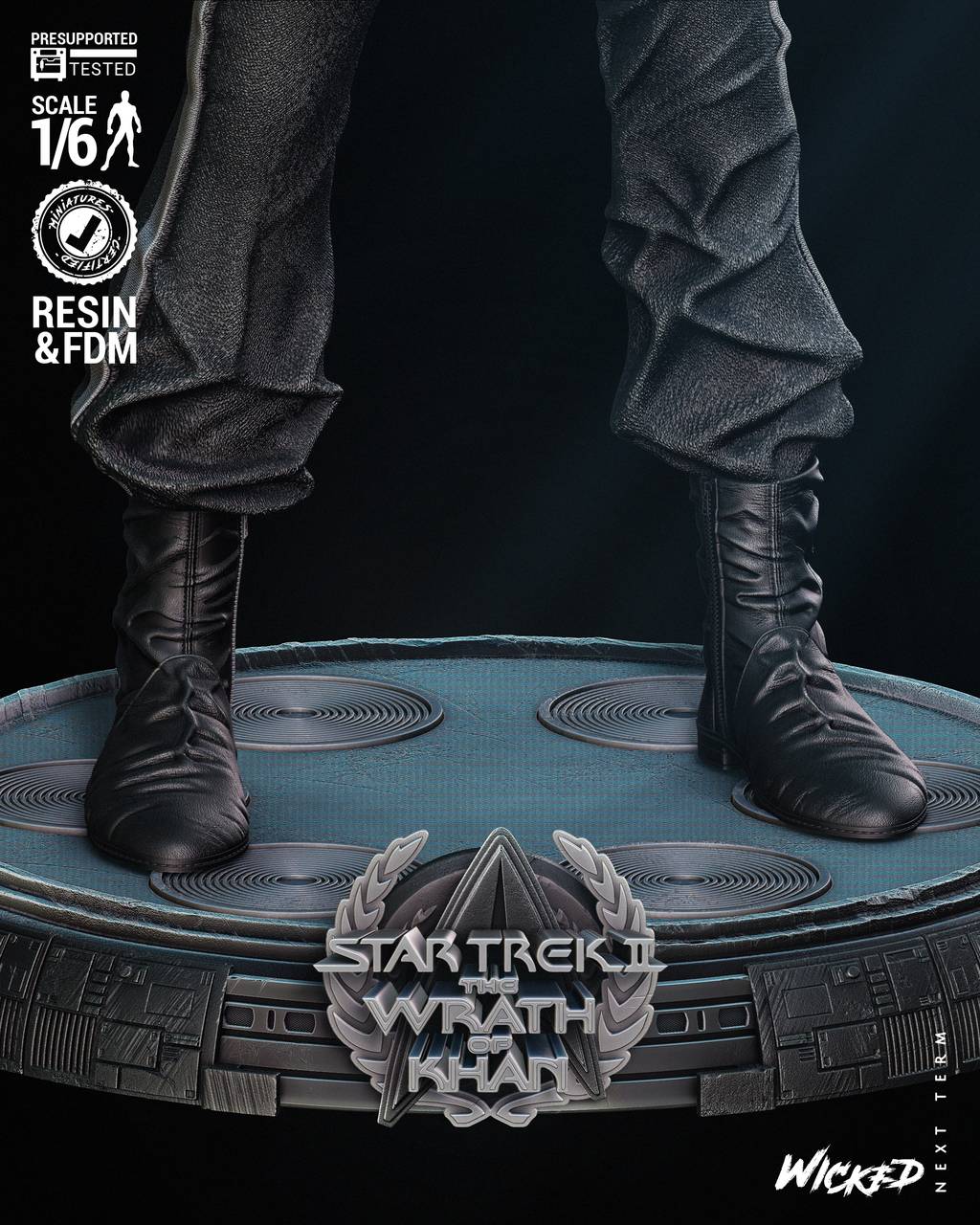 P站图纸印象馆 3DWicked 星际迷航 斯波克 3DWicked 星际迷航 斯波克