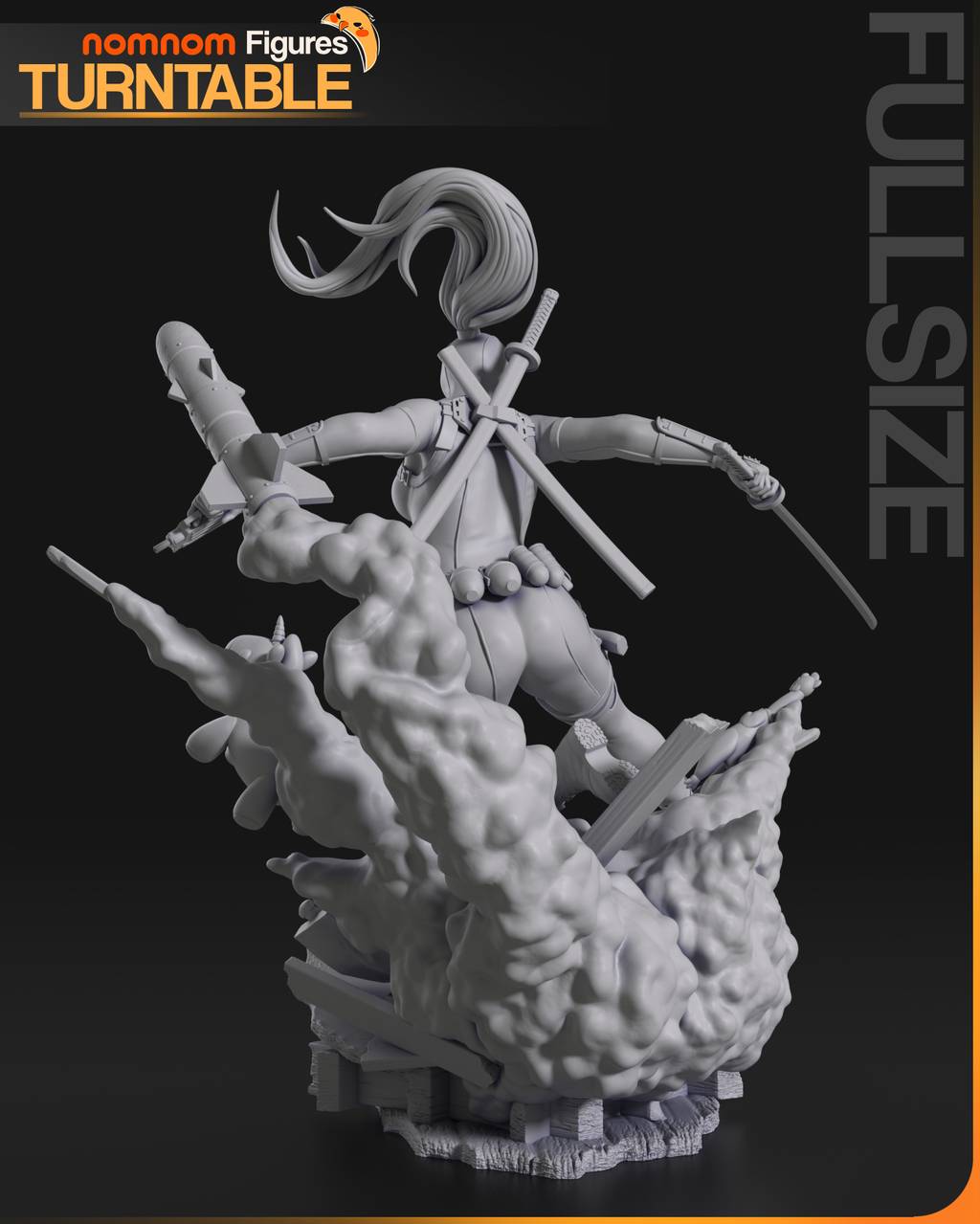 P站图纸印象馆 NomNom 漫威 女死侍 NomNom 漫威 女死侍