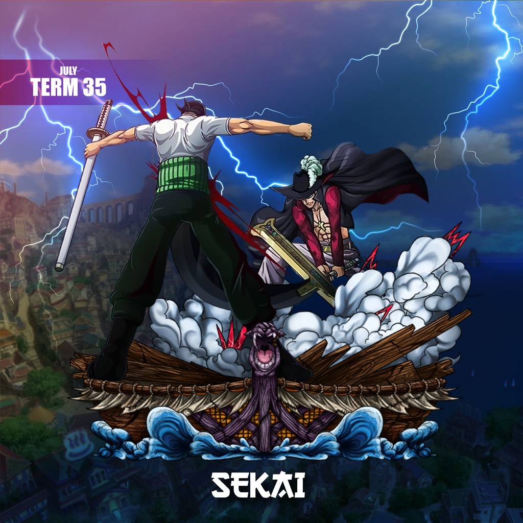 P站图纸印象馆 Sekai 海贼王 索隆vs 米霍克 Sekai 海贼王 索隆vs 米霍克