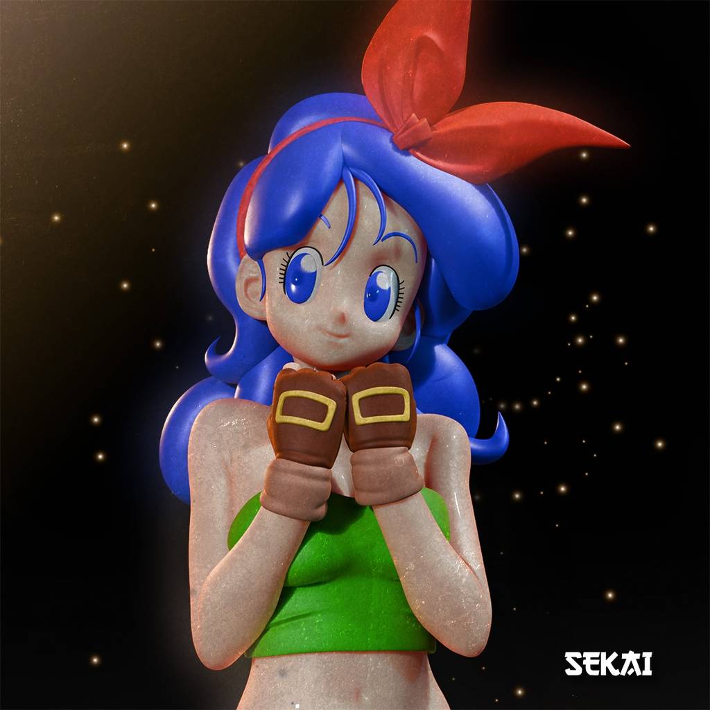 P站图纸印象馆 Sekai 龙珠 蓝琪 Sekai 龙珠 蓝琪