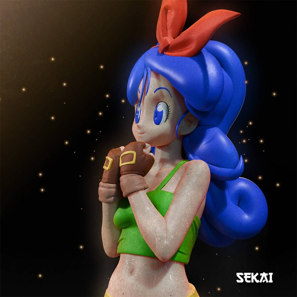 P站图纸印象馆 Sekai 龙珠 蓝琪 Sekai 龙珠 蓝琪