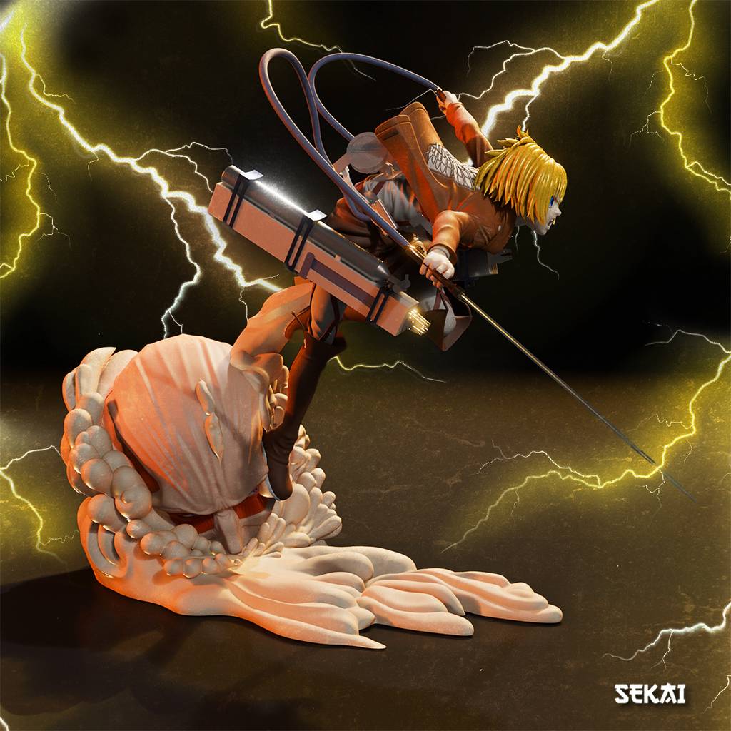 P站图纸印象馆 Sekai 进击的巨人 阿明·阿诺德 Sekai 进击的巨人 阿明·阿诺德