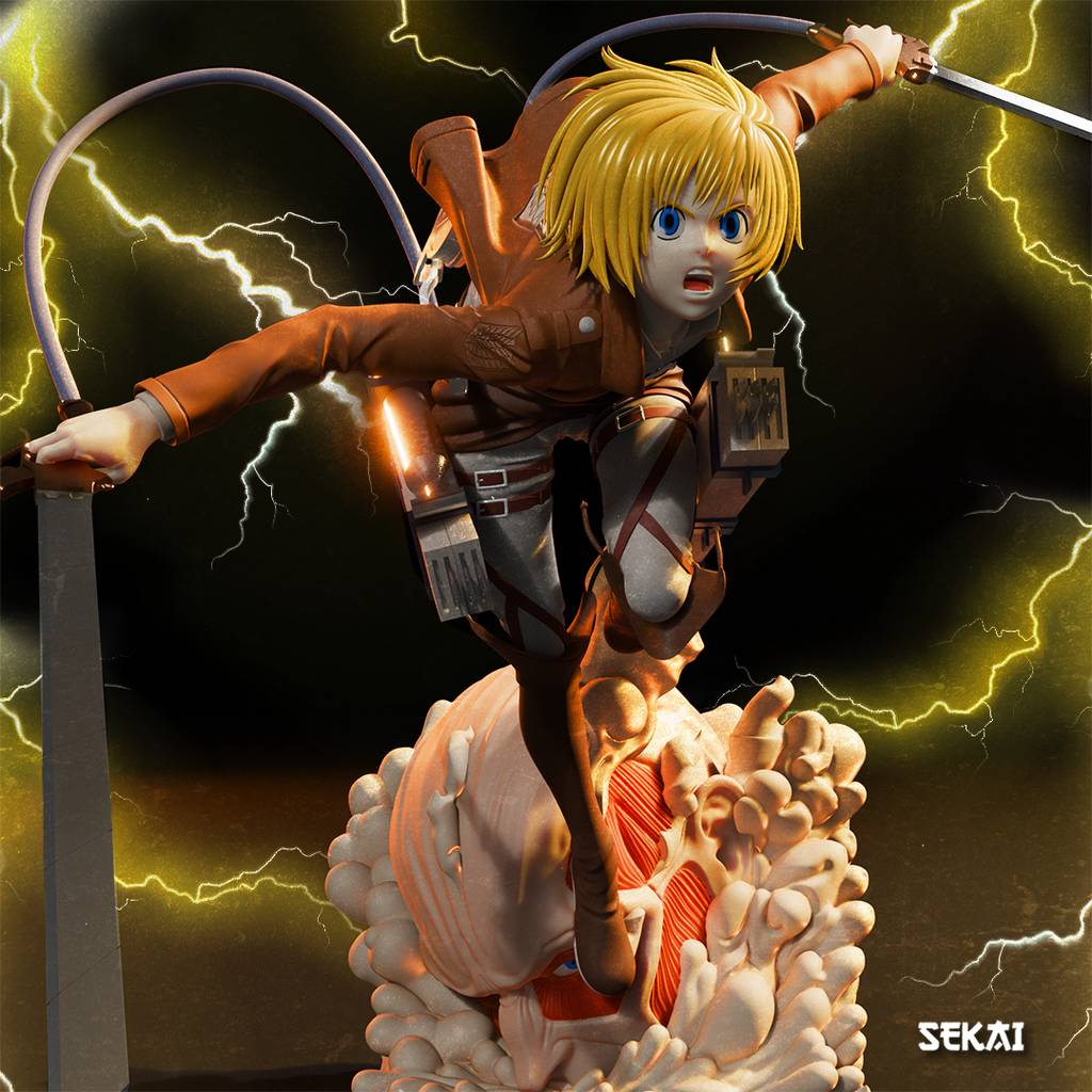 P站图纸印象馆 Sekai 进击的巨人 阿明·阿诺德 Sekai 进击的巨人 阿明·阿诺德