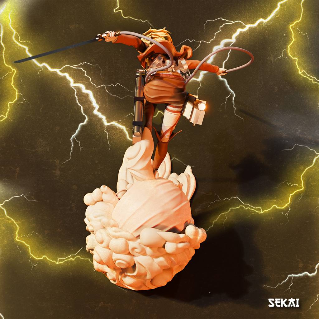 P站图纸印象馆 Sekai 进击的巨人 阿明·阿诺德 Sekai 进击的巨人 阿明·阿诺德