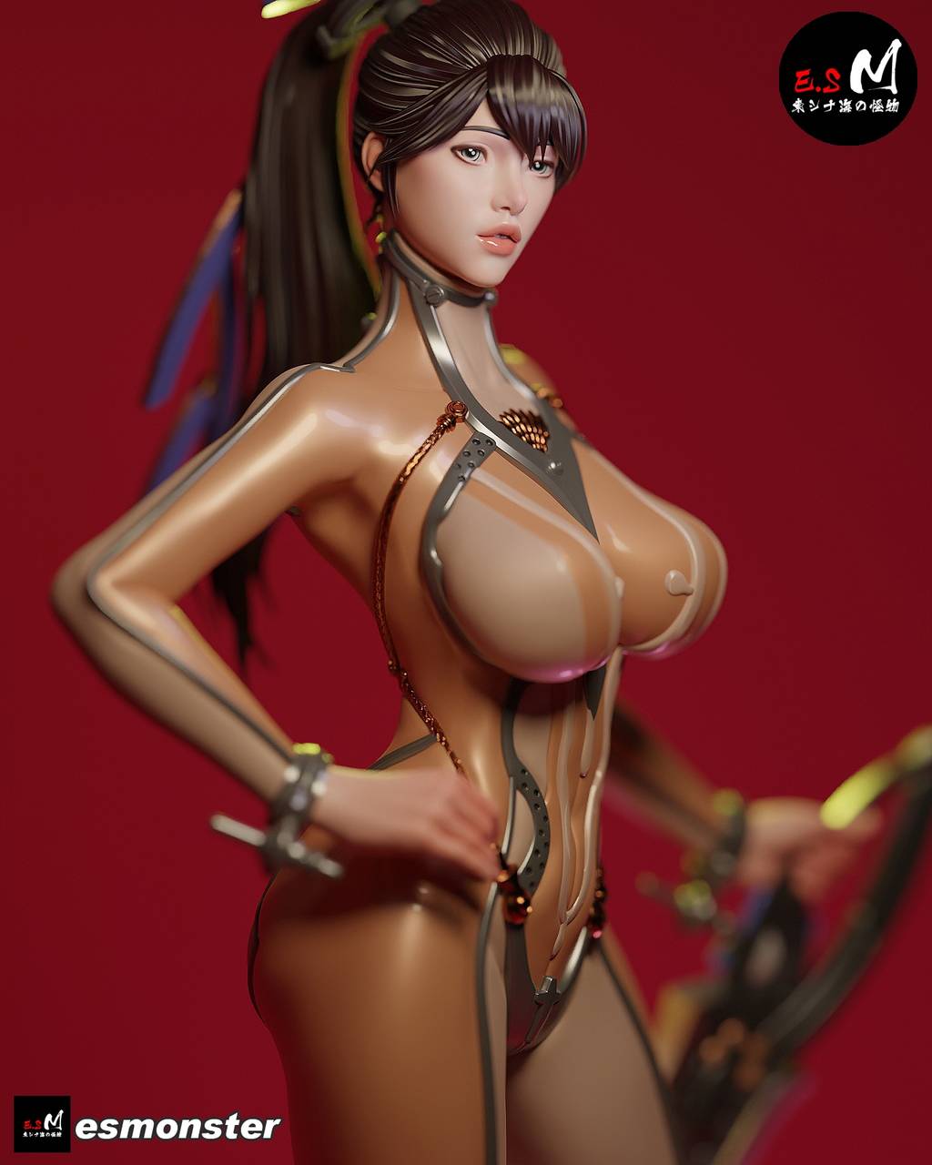 P站图纸印象馆 ESMonster 剑星 伊芙 ESMonster 剑星 伊芙