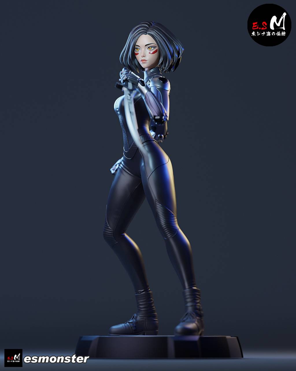 P站图纸印象馆 ESMonster 战斗天使 阿丽塔 ESMonster 战斗天使 阿丽塔