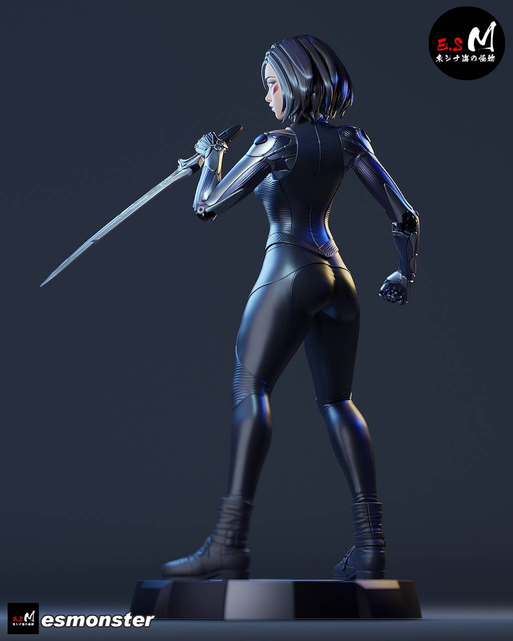 P站图纸印象馆 ESMonster 战斗天使 阿丽塔 ESMonster 战斗天使 阿丽塔
