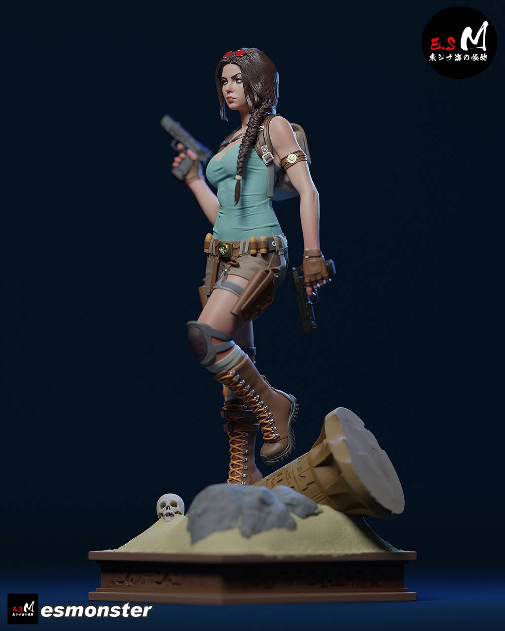 P站图纸印象馆 ESMonster 古墓丽影 劳拉·克劳馥 ESMonster 古墓丽影 劳拉·克劳馥