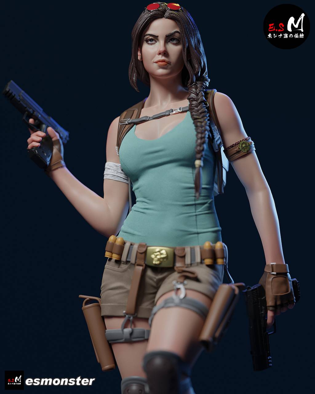 P站图纸印象馆 ESMonster 古墓丽影 劳拉·克劳馥 ESMonster 古墓丽影 劳拉·克劳馥