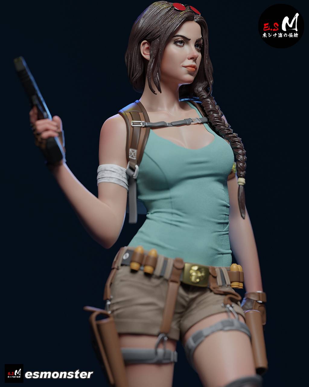 P站图纸印象馆 ESMonster 古墓丽影 劳拉·克劳馥 ESMonster 古墓丽影 劳拉·克劳馥