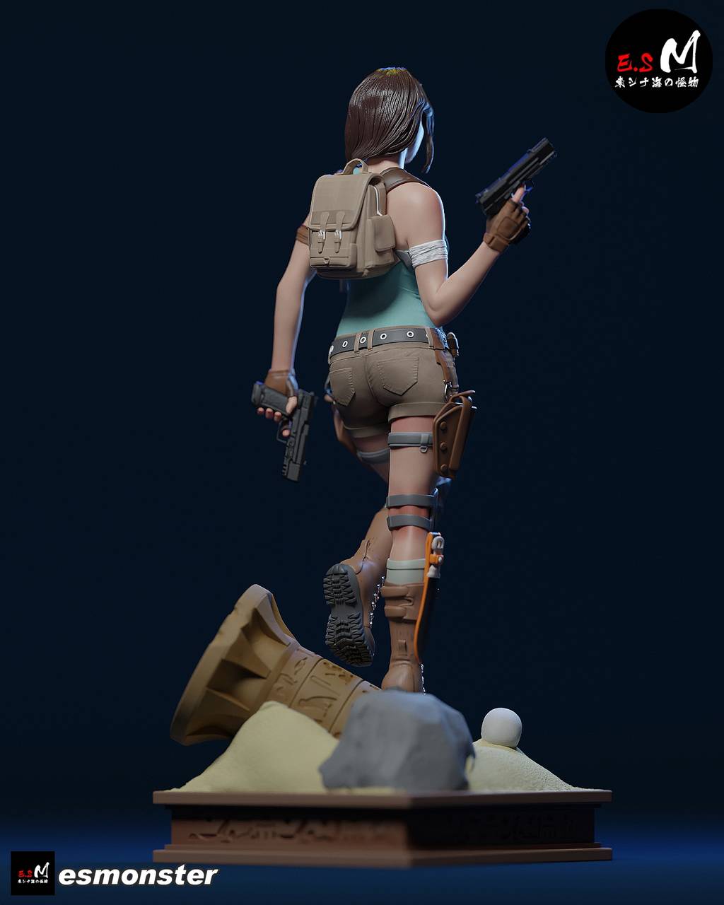 P站图纸印象馆 ESMonster 古墓丽影 劳拉·克劳馥 ESMonster 古墓丽影 劳拉·克劳馥