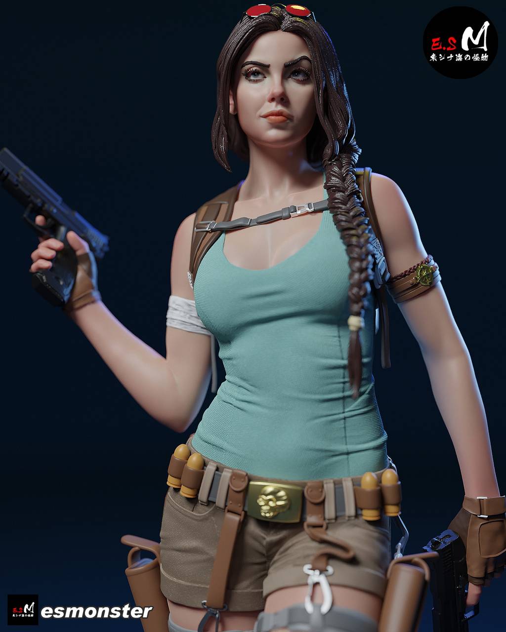 P站图纸印象馆 ESMonster 古墓丽影 劳拉·克劳馥 ESMonster 古墓丽影 劳拉·克劳馥