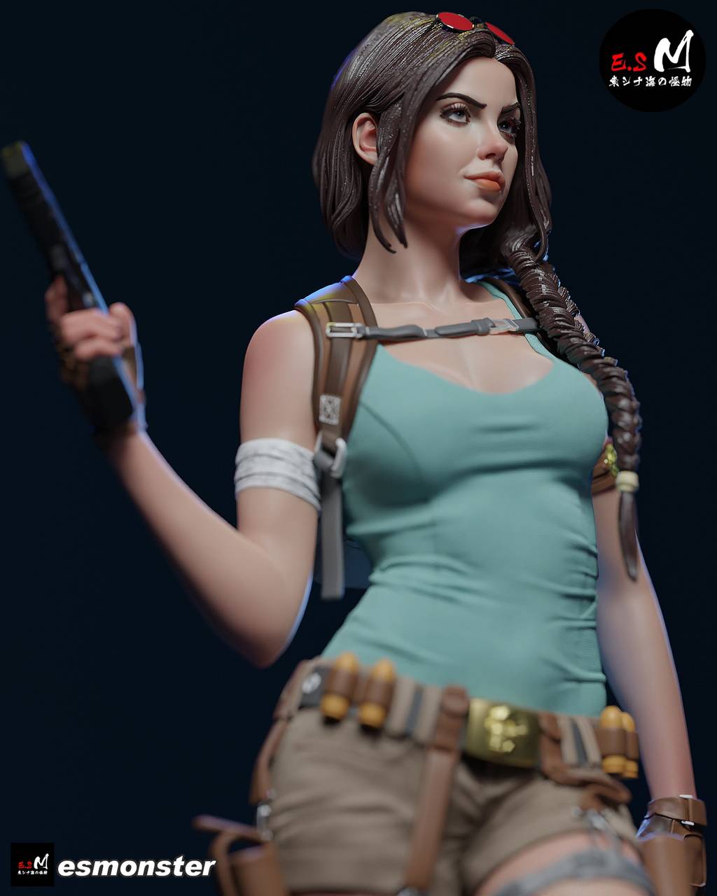 P站图纸印象馆 ESMonster 古墓丽影 劳拉·克劳馥 ESMonster 古墓丽影 劳拉·克劳馥