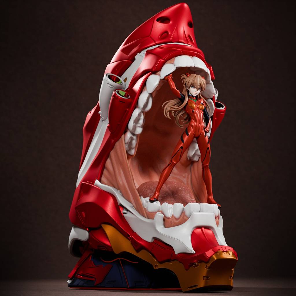 P站图纸印象馆 CA3D 新世纪福音战士 惣流·明日香·兰格雷 CA3D 新世纪福音战士 惣流·明日香·兰格雷