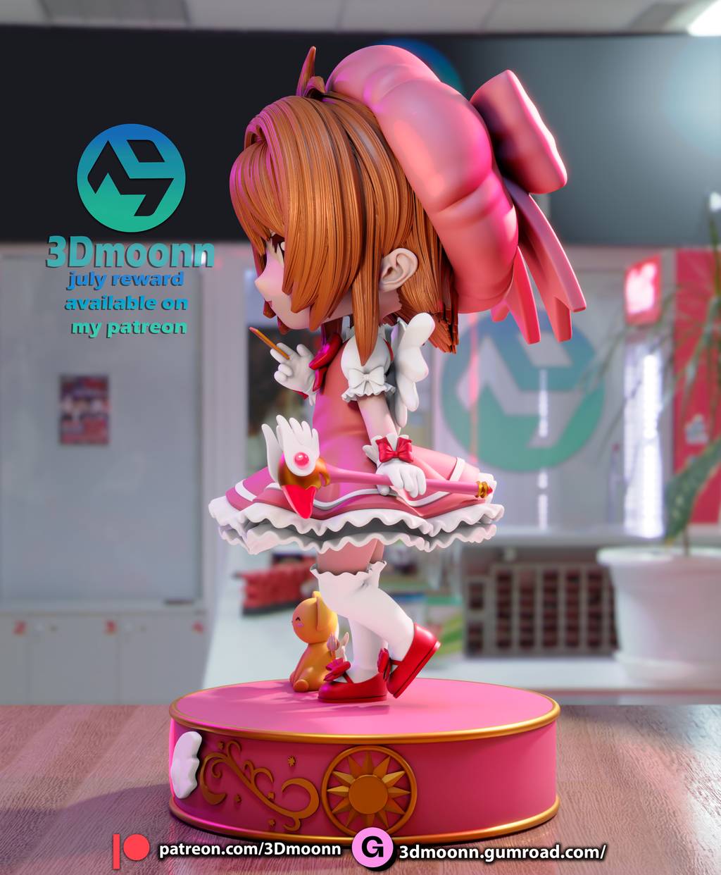 P站图纸印象馆 3Dmoonn 百变小樱 3Dmoonn 百变小樱