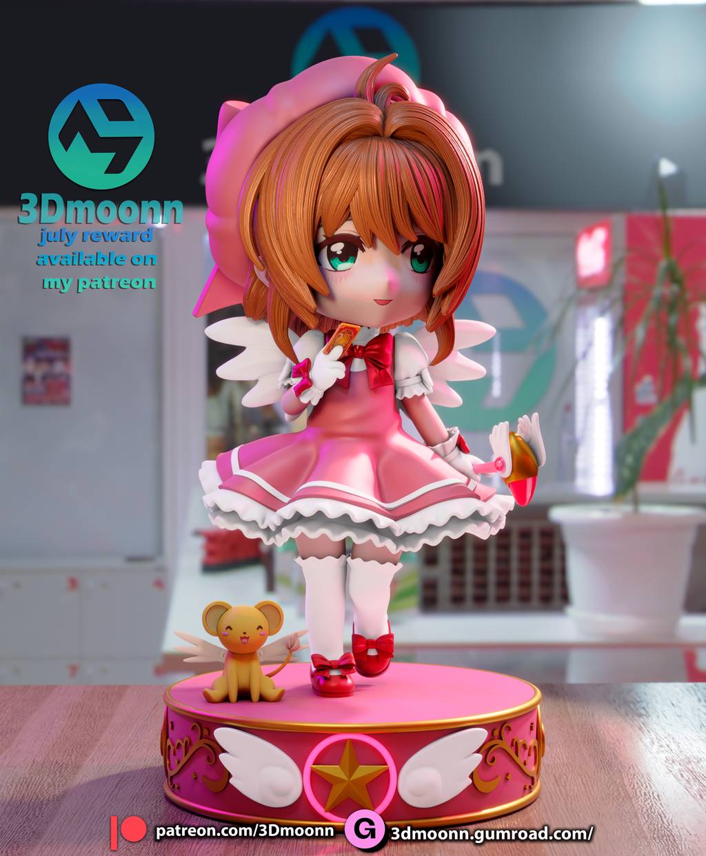 P站图纸印象馆 3Dmoonn 百变小樱 3Dmoonn 百变小樱