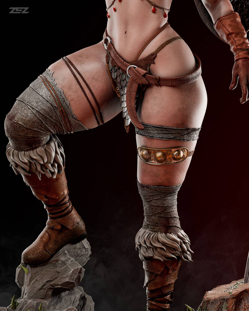 P站图纸印象馆 ZEZ STUDIOS 女王神剑 索尼娅 ZEZ STUDIOS 女王神剑 索尼娅