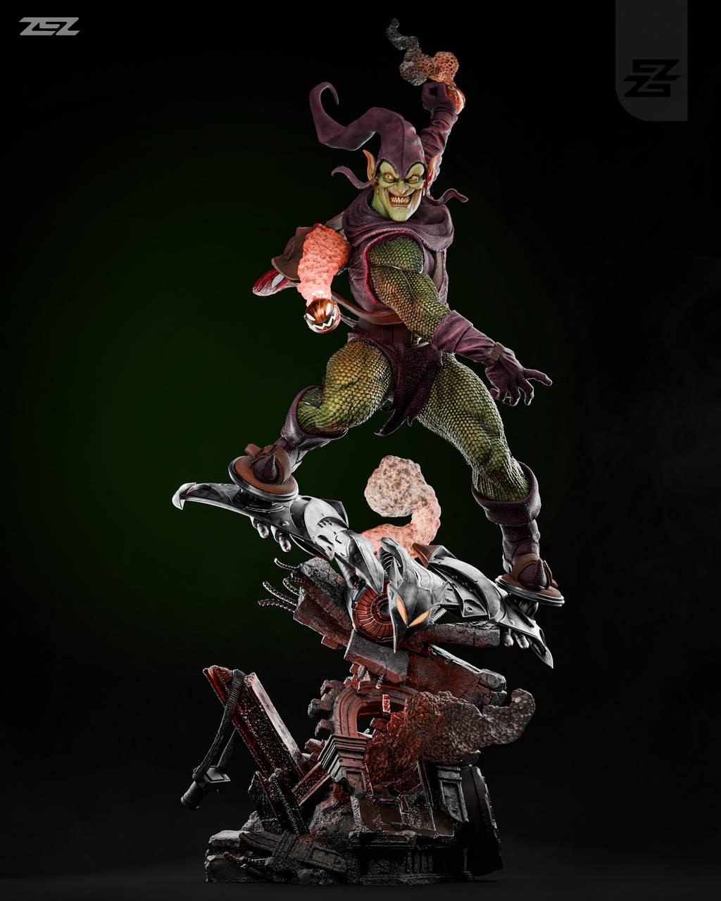 P站图纸印象馆 ZEZ STUDIOS 漫威 绿魔 ZEZ STUDIOS 漫威 绿魔