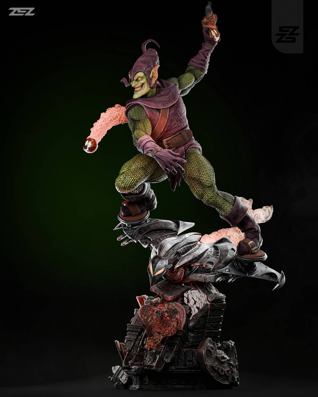 P站图纸印象馆 ZEZ STUDIOS 漫威 绿魔 ZEZ STUDIOS 漫威 绿魔