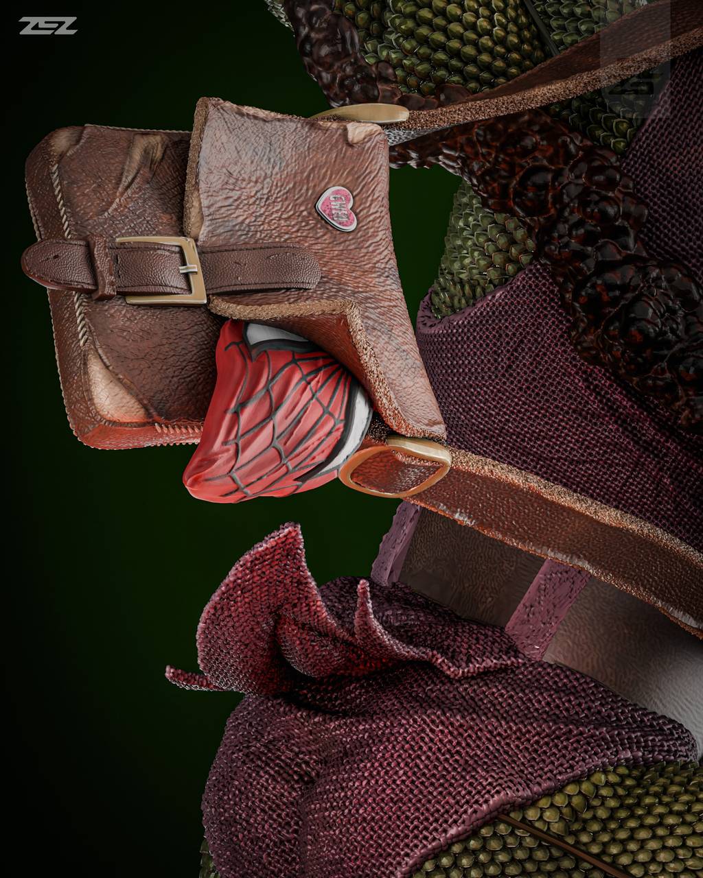 P站图纸印象馆 ZEZ STUDIOS 漫威 绿魔 ZEZ STUDIOS 漫威 绿魔