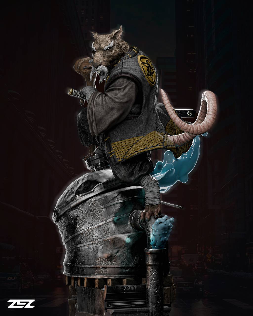 P站图纸印象馆 ZEZ STUDIOS 忍者神龟 斯普林特 ZEZ STUDIOS 忍者神龟 斯普林特