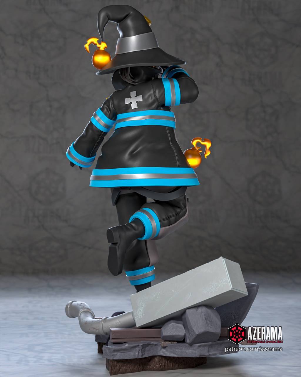 P站图纸印象馆 Azerama 炎炎消防队 茉希尾瀬 Azerama 炎炎消防队 茉希尾瀬