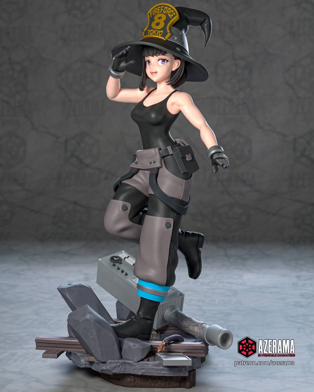 P站图纸印象馆 Azerama 炎炎消防队 茉希尾瀬 Azerama 炎炎消防队 茉希尾瀬