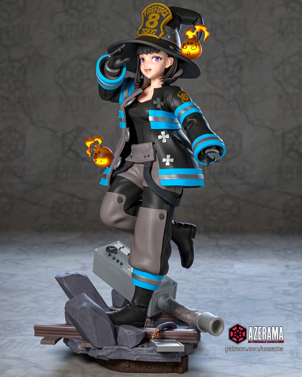 P站图纸印象馆 Azerama 炎炎消防队 茉希尾瀬 Azerama 炎炎消防队 茉希尾瀬