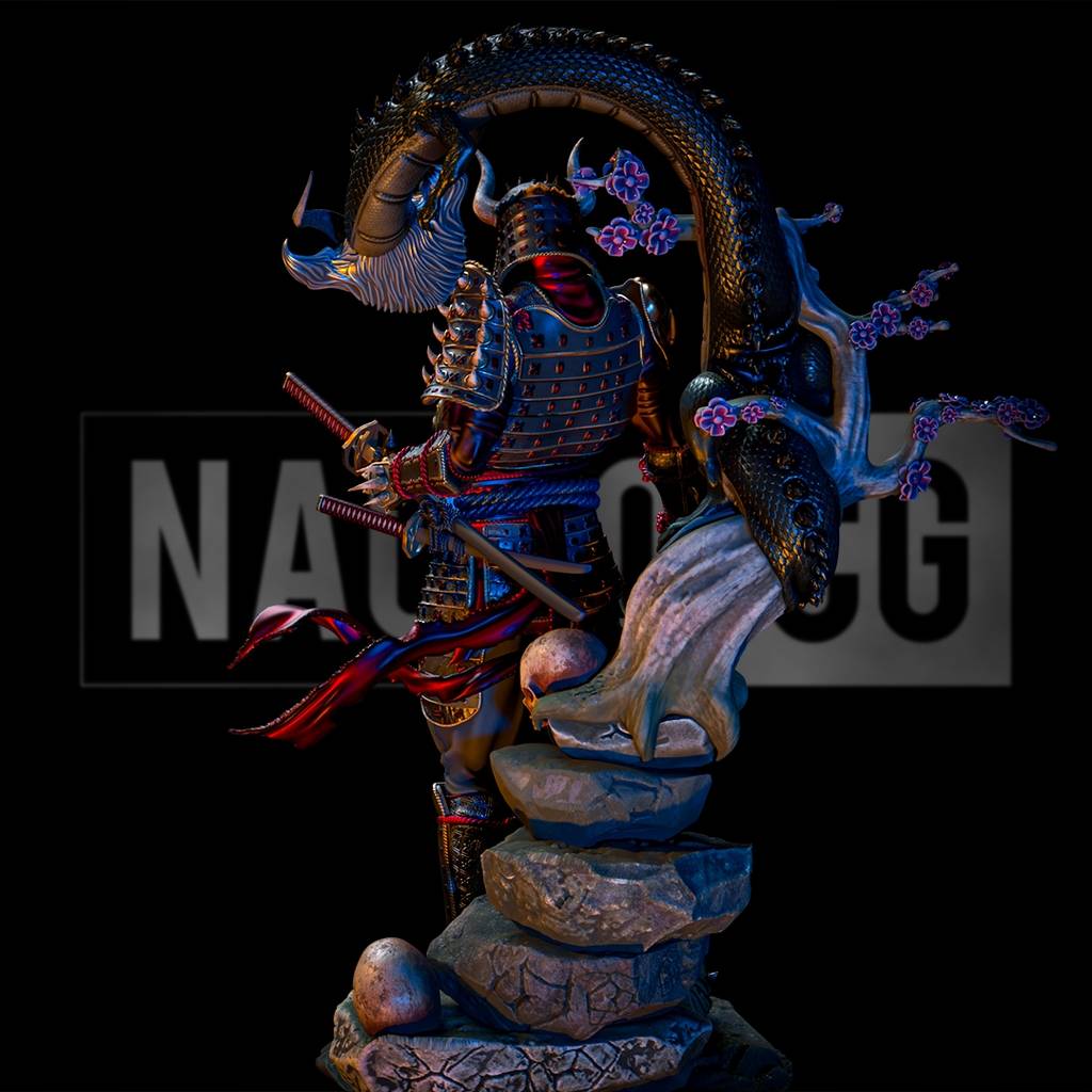 P站图纸印象馆 Nacho CG 樱花武士再生侠 Nacho CG 樱花武士再生侠