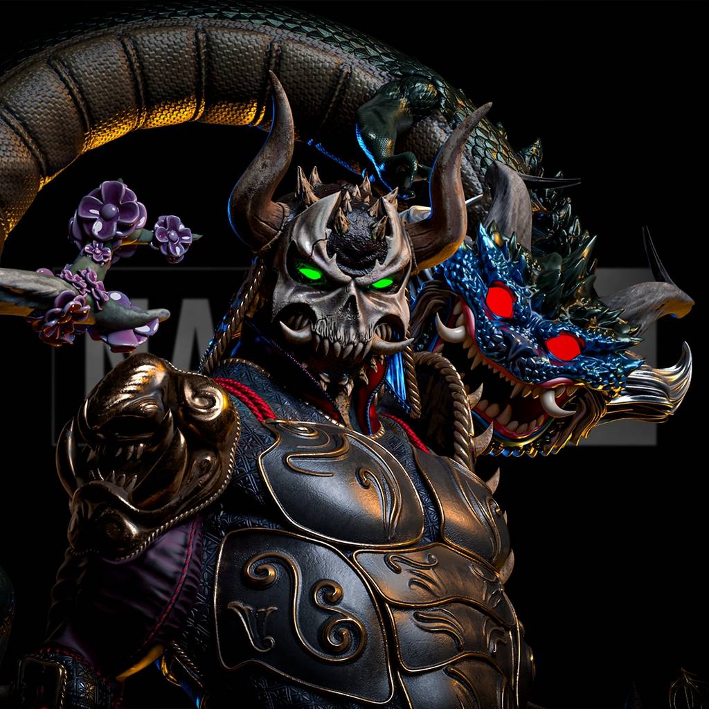 P站图纸印象馆 Nacho CG 樱花武士再生侠 Nacho CG 樱花武士再生侠