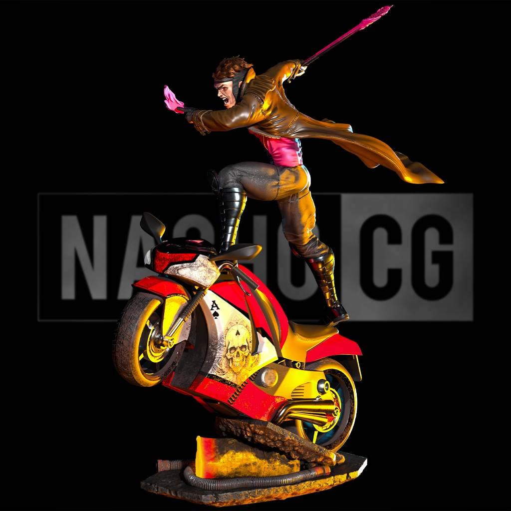 P站图纸印象馆 Nacho CG 漫威 牌皇里米·艾蒂安·勒博 Nacho CG 漫威 牌皇里米·艾蒂安·勒博