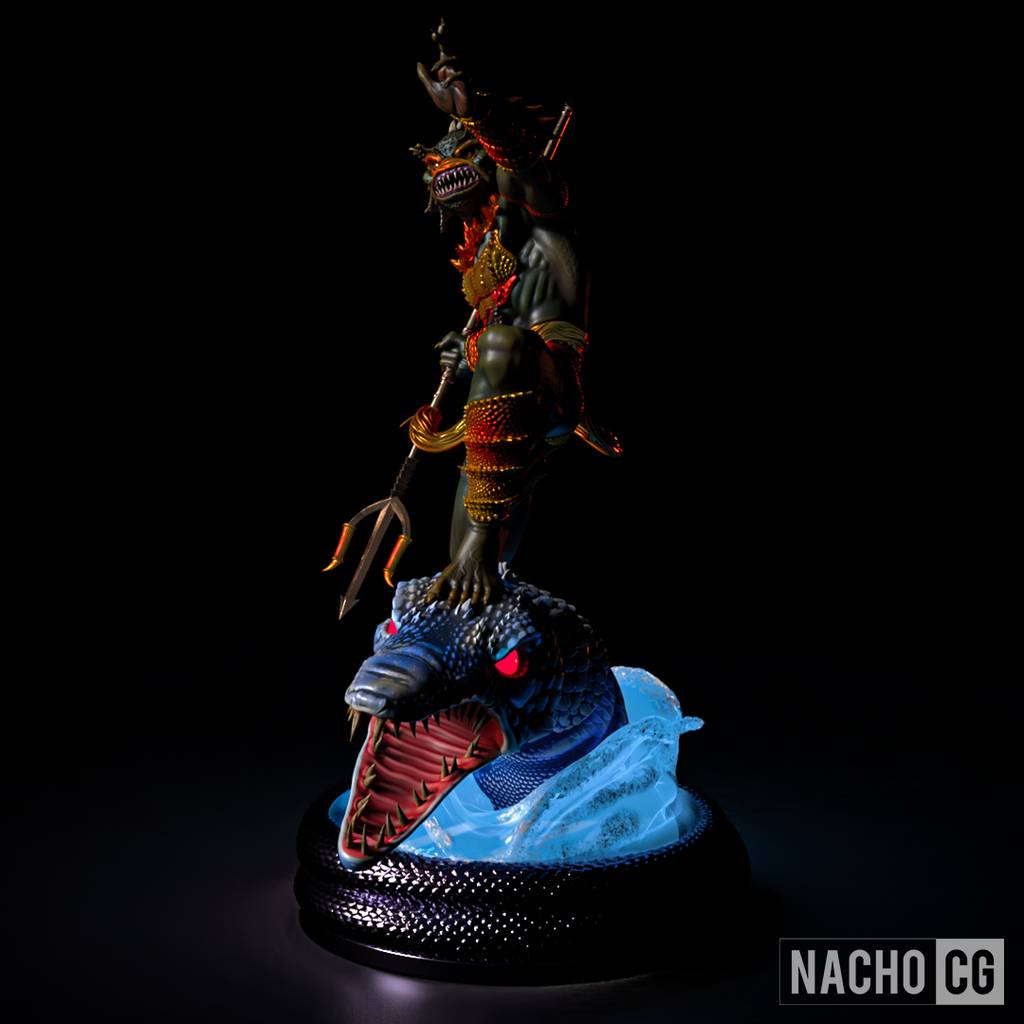 P站图纸印象馆 Nacho CG 宇宙的巨人希曼 鱼人 Nacho CG 宇宙的巨人希曼 鱼人